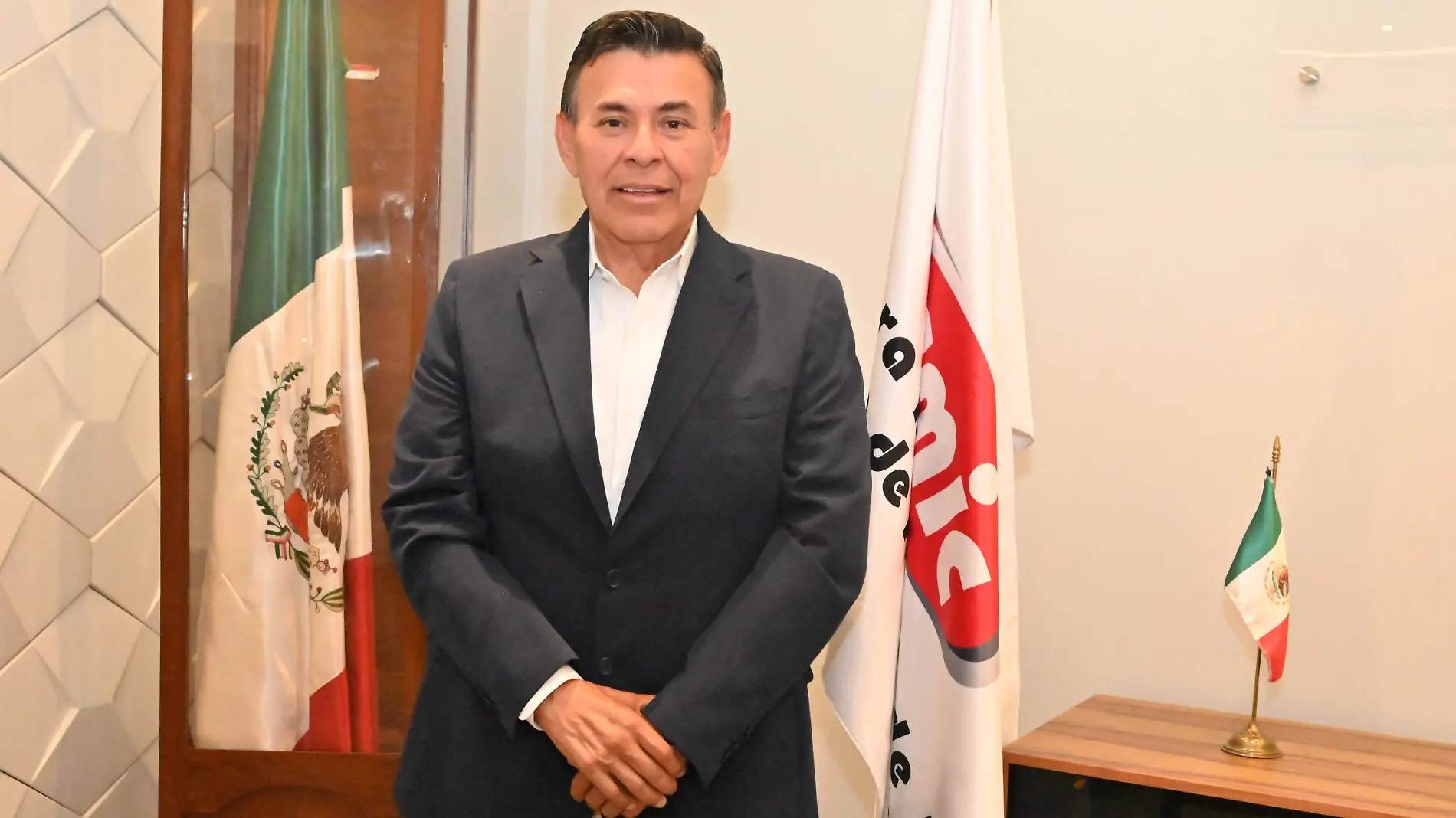 Gerardo Holguin López, presidente estatal de la Cámara Mexicana de la Industria de la Construcción en Tamaulipas